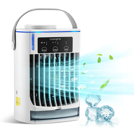 Mini Portable Air Conditioner | USB Water Cooling Fan for Home & Office